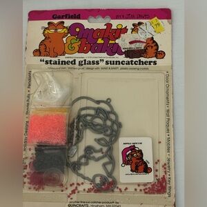 Garfield vintage 1982 suncatcher
